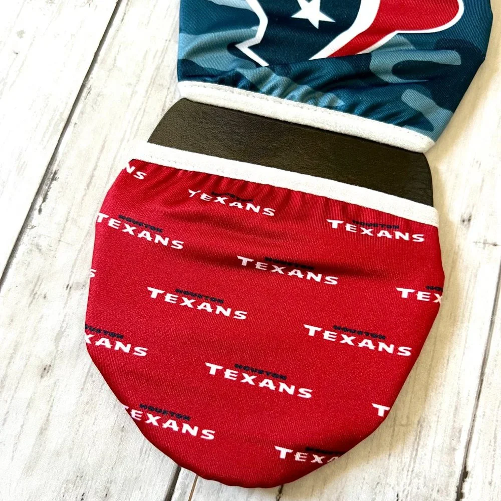 NFL Official Texans Face Covers Two Pack One Size NEW Masks NWT